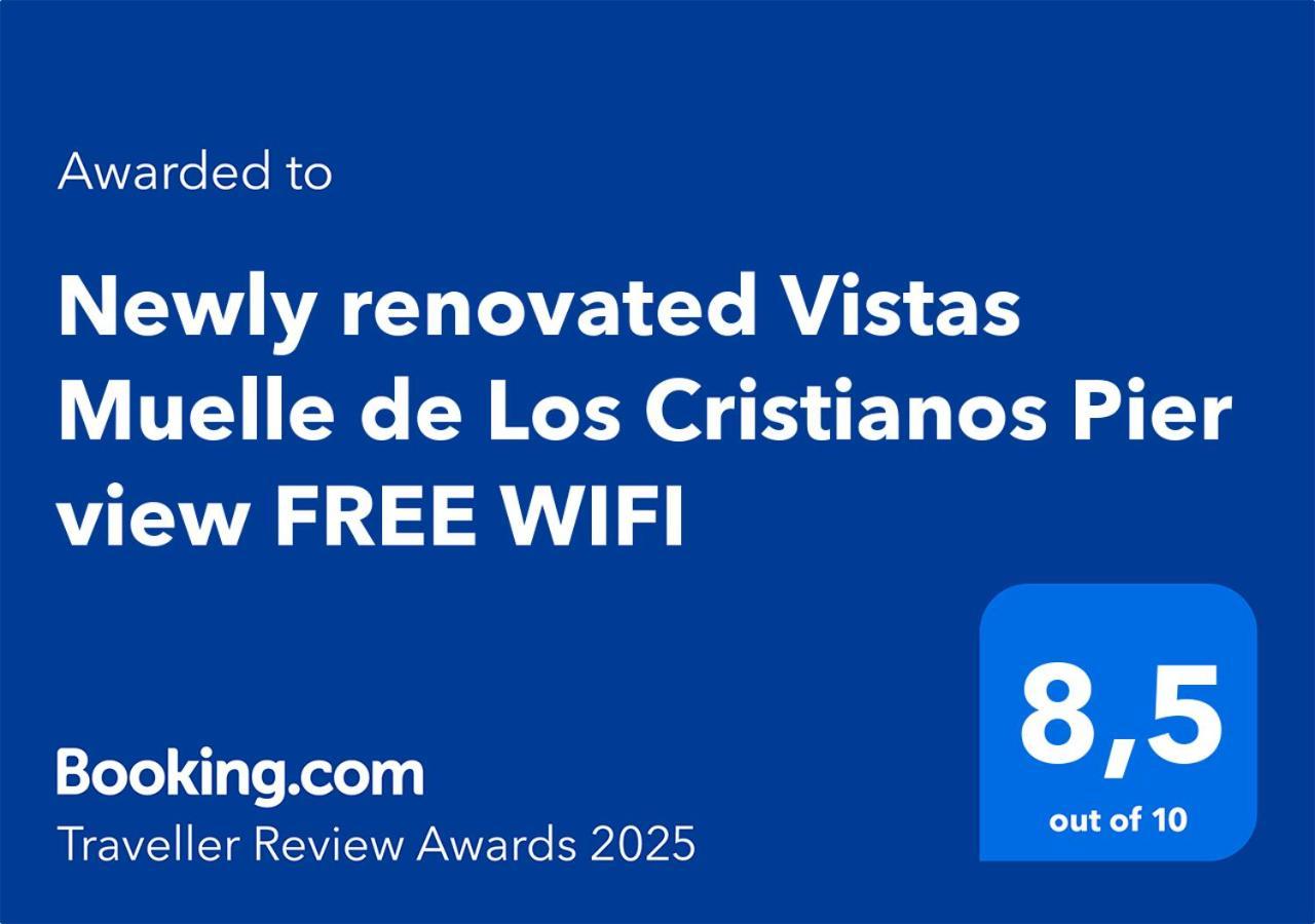 Newly Renovated Vistas Muelle De Los Cristianos Pier View Free Wifi 아로나 외부 사진